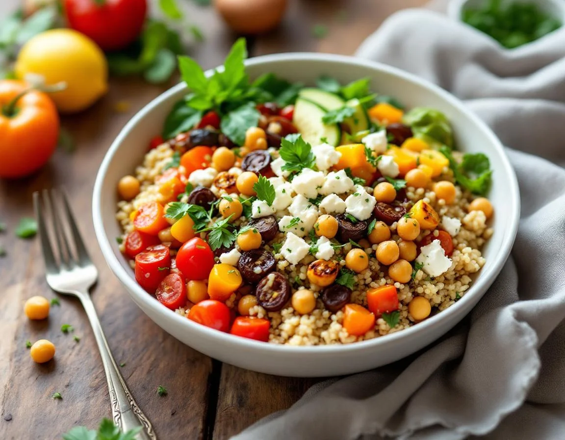 Mediterranean Quinoa Bowl